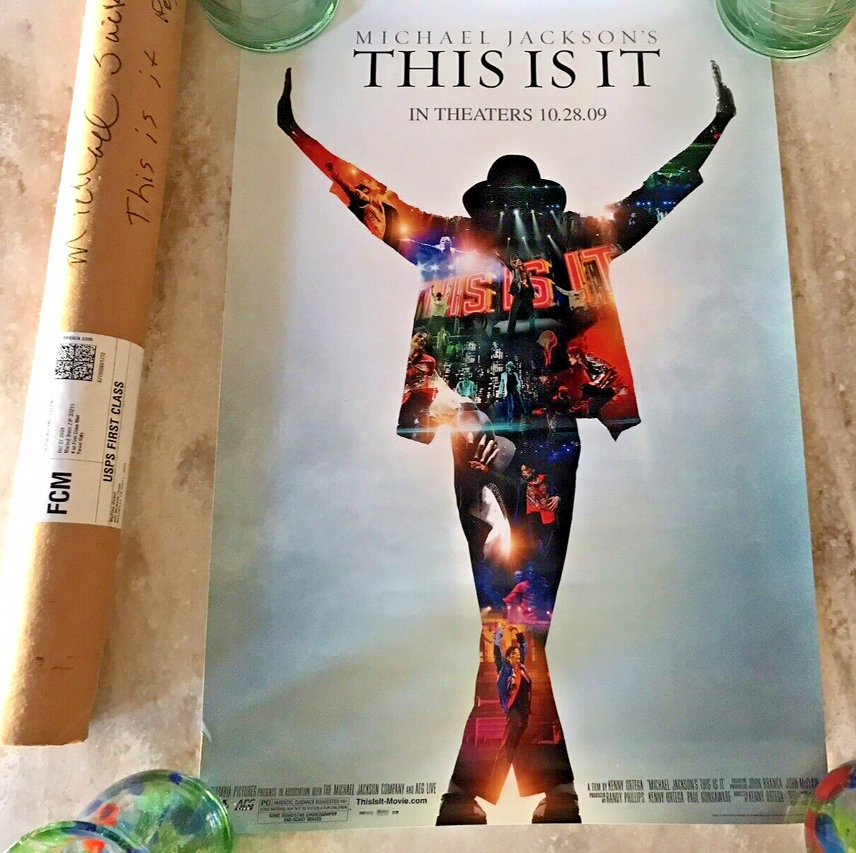 This is It Michael Jackson King of Pop Music Movie Poster Glossy
