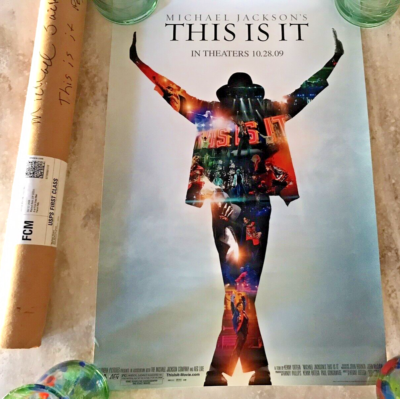 This is It Michael Jackson King of Pop Music Movie Poster Glossy