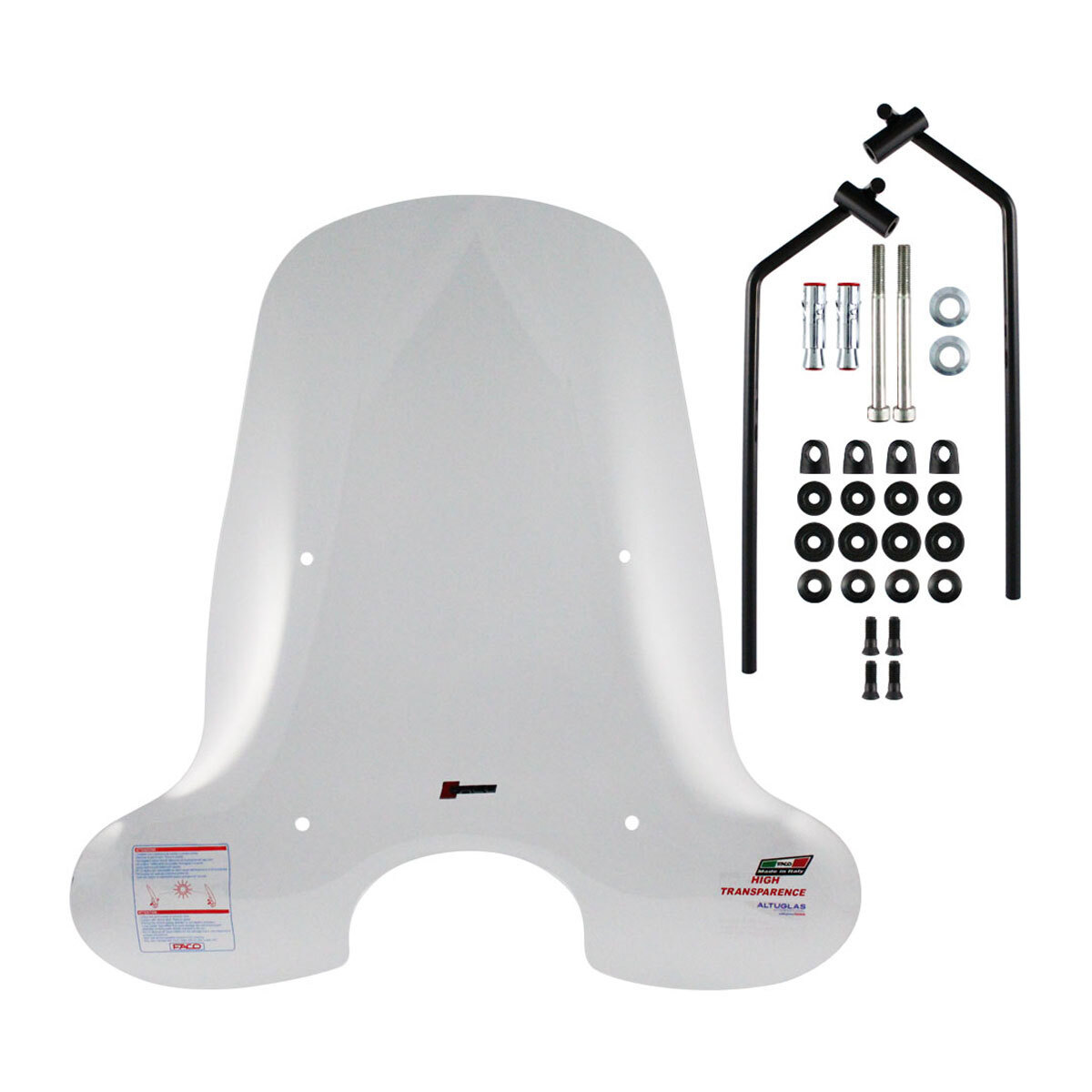 21544 Windshield High Faco Attachments Piaggio Liberty 125 1998