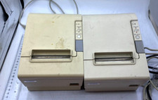 Epson Lot of 2 POS Thermal Receipt Printers M129H Working