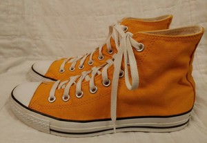 all star laranja masculino