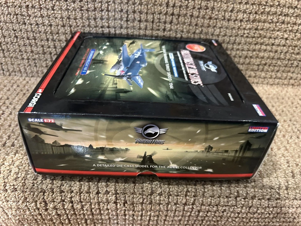 Corgi 1:72 Grumman Hellcat F6F-3 Great Marianas Turkey Shoot 1944, No. PR99409 - Image 4 of 4