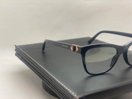 Bvlgari 4101-B 501 Ladies Cat Eye Glasses Brand New with Free Sv Lenses - Picture 5 of 17