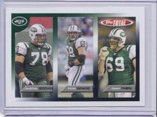 2005 Topps Total Jonathan Goodwin Kevin Mawae Jason Fabini Rookie RC HOF