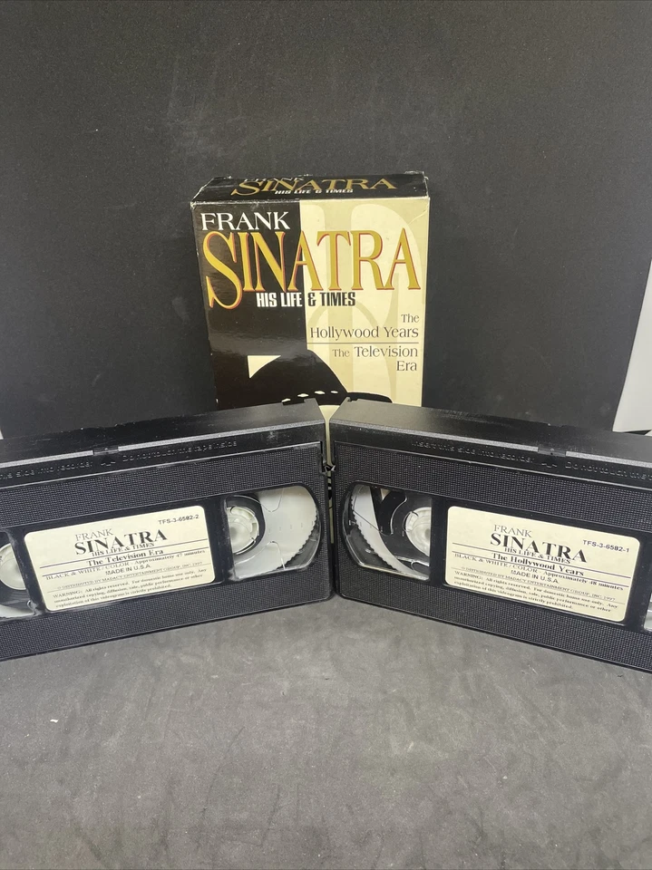 FRANK SINATRA His Life & Times-Hollywood Years & TV Era-2 VHS  Collection - Image 3 of 3