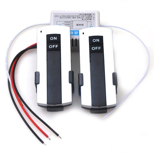 Wireless RF Remote Control Receiver +2 Switch For Lighting Electric Appliances - Picture 9 of 9