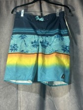 NWT Laguna Youth Boy's Reflections Swim Trunk Sz 14/16