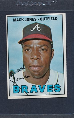 1967 Topps #435 Mack Jones Braves EX *1606 | eBay