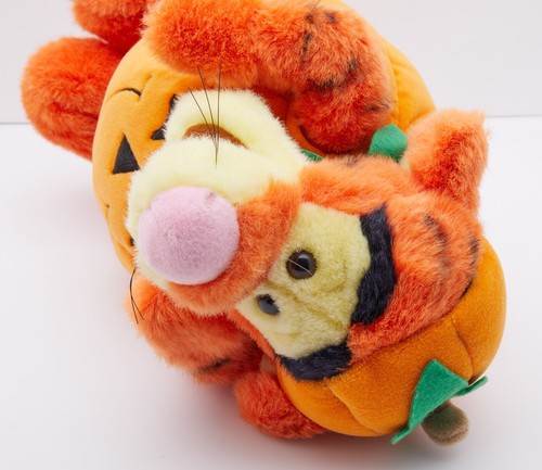 Disney Winnie the Pooh Tigger Halloween Pumpkin costume plush stuffed animal - Picture 5 of 12