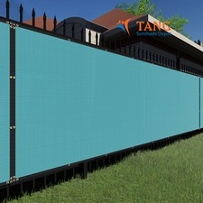 6ft Tall Privacy Fence Screen Garden Yard Windscreen Mesh Shade Cover Turquoise 6ft Tall Privacy Fence Screen Garden Yard Windscreen Mesh Shade Cover Turquoise
