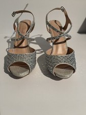 Sparkle High Heels Size 9 Rhinestones De Blossom Collection Dressy Party Wedding