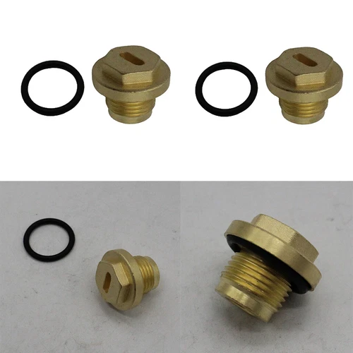 Brass Wading Diff Plug x2 for LR Discovery 2 TD5 / V8 models ERR4686B - Picture 1 of 1