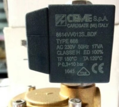 1PCS FOR CEME 8614VV012S..BDF Solenoid valve Welder water treatment 8614VV012S