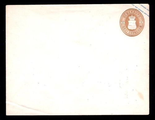 Oldenburg Ga U8B Rarity MNH Unstamped (T5467