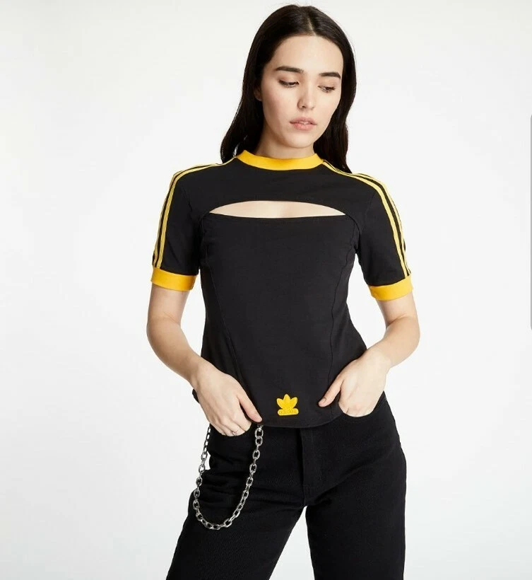Adidas three stripe deals shirt