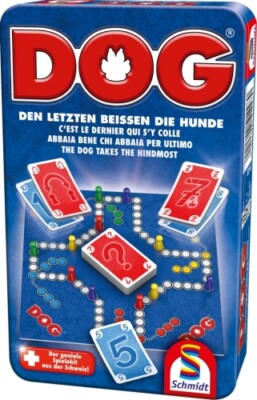 Schmidt Spiele 51428 - Bring-Mich-Mit-Spiel in Metalldose - DOG 