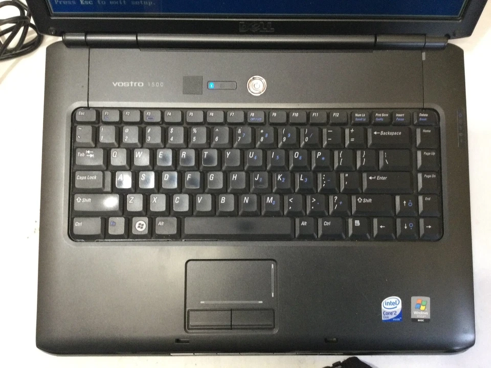 DELL VOSTRO 1500 -BOOTS TO BIOS- INTEL CORE 2 DUO - 1GB RAM -READ DESCRIPTION-BB - Image 2 of 4