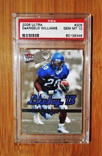 2006 Fleer Ultra Gold Lucky 13 #205 Dangelo Williams Rookie Card  - PSA 10 
