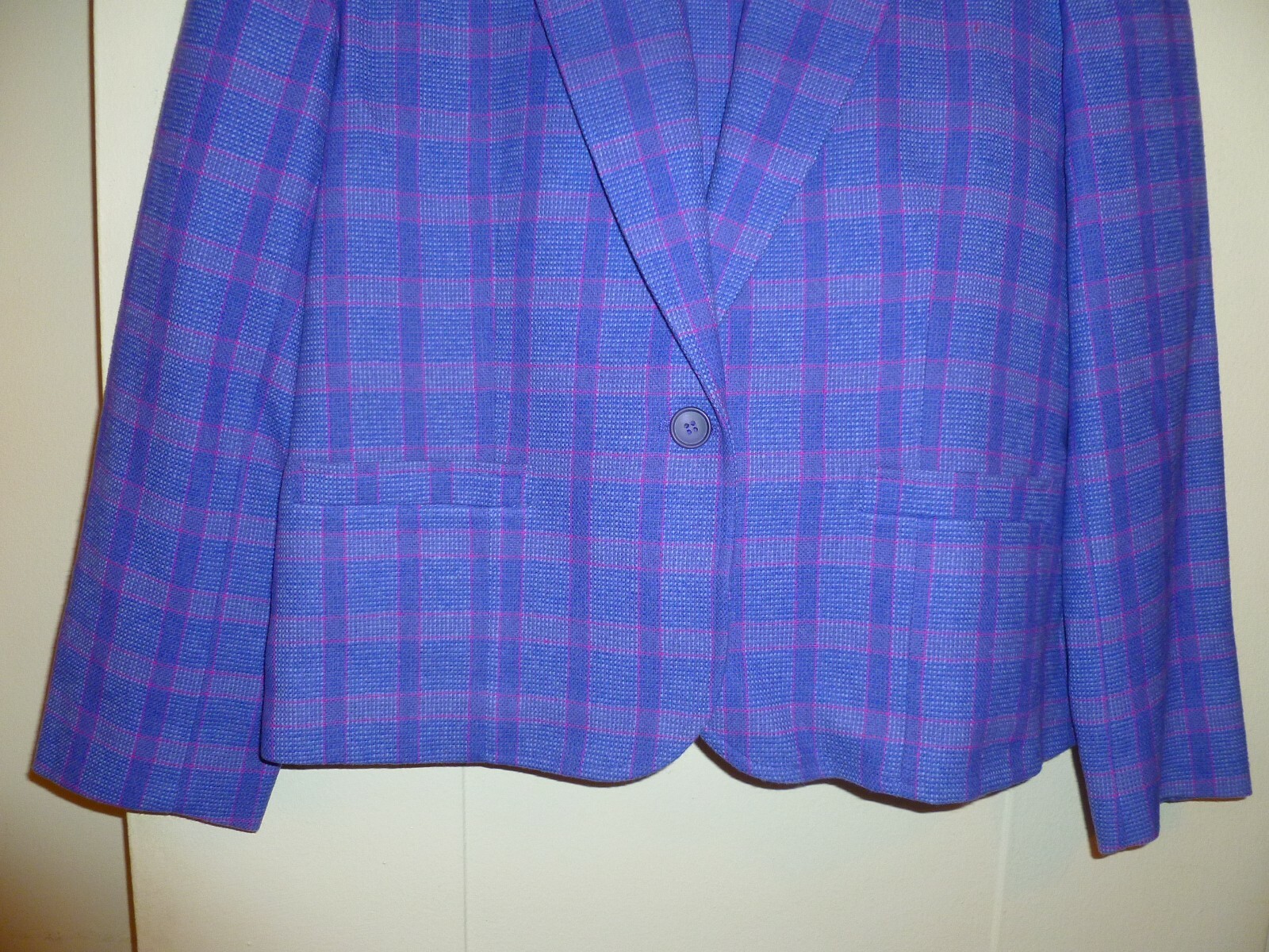 (2) Vtg Pendleton Wool Plaid Blazer Suit Jacket S… - image 10