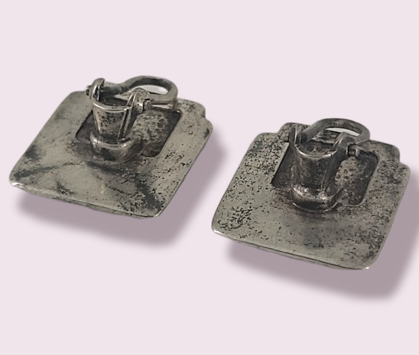 Signed Laurel Burch Rectangular Square Geometric … - image 3