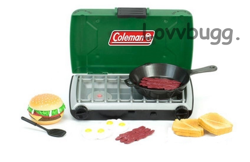 Coleman Camp Stove Green Food for American Girl 14 to 18