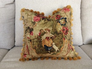 toile pillows