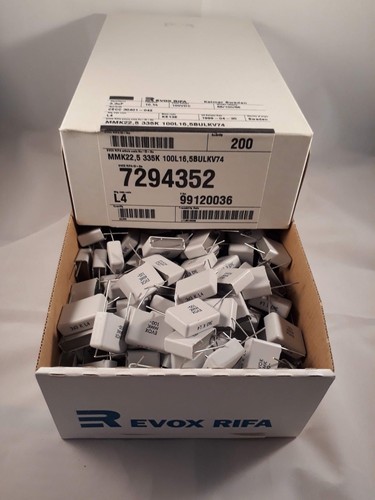 10PCS NEW EVOX MMK 3.3uF 100V 10% MMK22.5-335K100L16.5 HI-END AUDIO CAPS ! - Picture 3 of 3