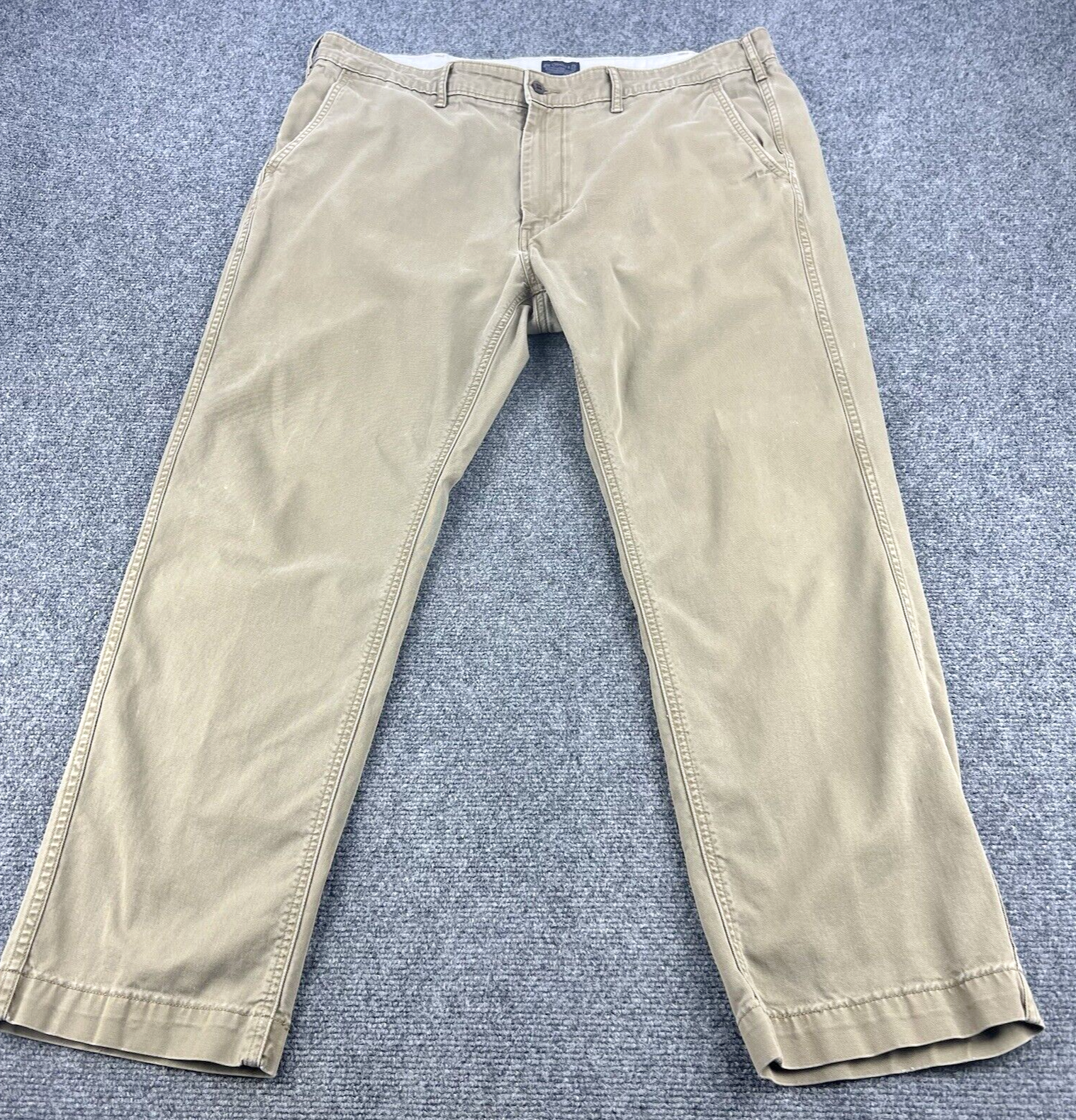 Levis Chino Pants Mens 38x30(actual 36X29) Tan White Tag Straight Leg Wear
