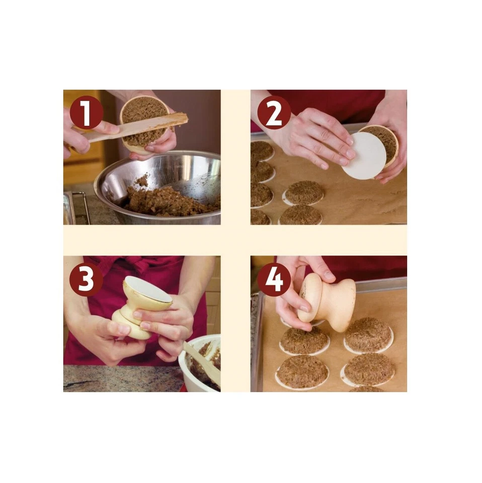 Lebkuchenglocke das Original aus Holz Lebkuchenform Lebkuchenbackform Ausstecher - Bild 2 von 2