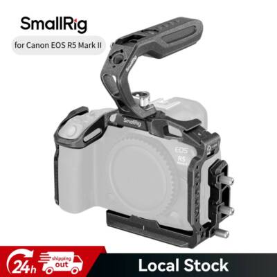 SmallRig Black Mamba Camera Cage Kit for Canon EOS R5 Mark II with Top Handle