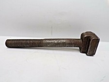 STEEL T-SLOT BOLT, 7/8"-9 x 7-7/16", 8-3/4" OAL,1" SLOT WIDTH,3-13/16" THREAD L.