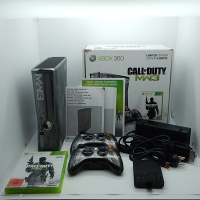 Microsoft Xbox 360 Slim Call of Duty MW3 Limited Edition Spielkonsole - OVP TOP