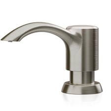 SAMODRA Built in Kitchen Sink Soap Dispenser Brushed Nickel Brushed Nickel