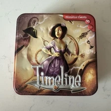 Asmodee Timeline HISTORICAL EVENTS Complete Card Game, very good condition