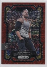 2024 Panini Prizm WWE Red Under Card Prizm 86/99 Josh Briggs #166 0o9