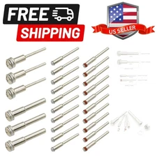 26PCS Cut-Off Wheel Screw Mandrel Set, 2mm/3mm/6mm Screw Mandrel for Rotary T...