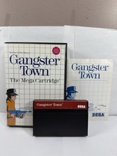 Gangster Town (Sega Master System, 1987) Complete CIB TESTED!