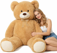 Hollyhome Giant Teddy Bear 5Ft Big Teddy Bear Stuffed Animal Birthday Valentines