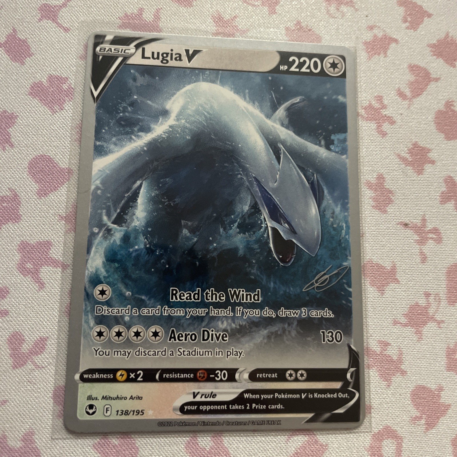 Lugia V 138/195 - 2023 Pokemon World Championships Deck - NM