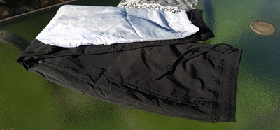 Nike Track Pants Unreleased Sample Single Leg Swoosh Black/White/Grey M NSW ACG