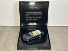 1:43 Scale Minichamps Bentley Azure Convertible Blue Boxed