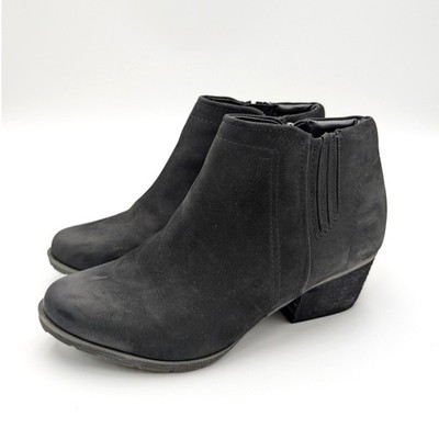 Blondo Valli Waterproof Ankle Bootie Side Zip Women's Black Size US6.5M EU37