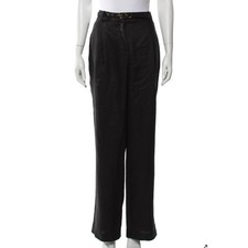 Zimmermann Hypnotic Linen High Ride Wide Leg Pants