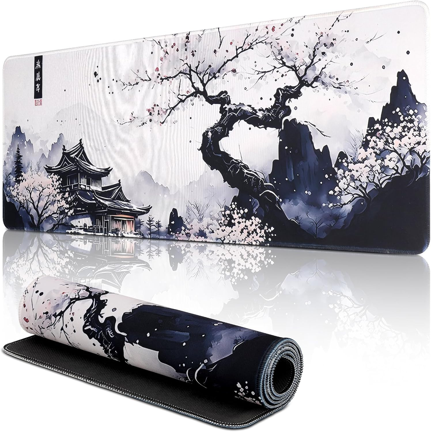 Grand tapis souris gaming XXL avec surface micro-texturée haute précision