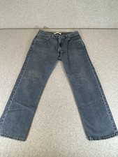 Levis 505 Jeans Men 34x30 Blue Denim Regular Fit Straight Leg Vintage Y2K Medium