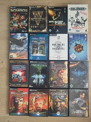 Computerspiele Konvolut Command & Conquer, Splinter Cell, Homeworld, uvm