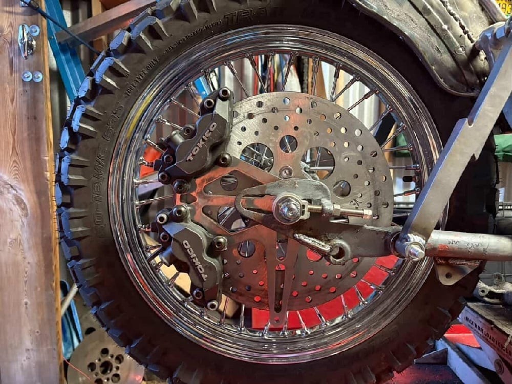 Dual Tokico Caliper Mount