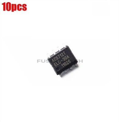10pcs 30A 5V ACS712ELCTR-30A-T Bi SOP8 Sensor Ic New gx #yr