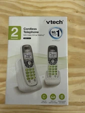 Vtech 2 pk Digital Cordless Telephone White