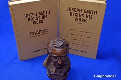 Joseph Smith Begins His Work Vol 1 & 2 Set of Very Early LDS Mormon Printings!